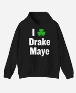 I Celtics Drake Maye Black Hoodie
