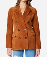 Isabel McMurray Ride 2023 Suede Coat - Brown