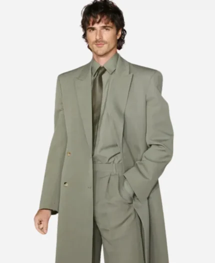 Jacob Elordi Wuthering Heights Premiere Trench Coat