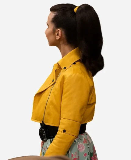 Janice LeAnn Brown Wizards Beyond Waverly Place Season 02 Billie Yellow Cropped Jacket