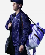 Jannik Sinner US Open Dark Blue Jacket