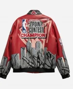 Jeff Hamilton State Farm Three-Point Shootout Winner Leather Jacket