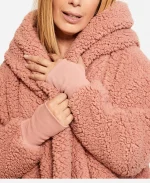 Jill Martin NBA Rose Breast Cancer Awareness Lounger Hooded Jacket