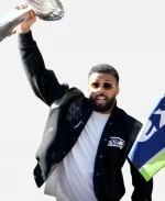 Julian Love 2026 Parade Black Wool Varsity Jacket