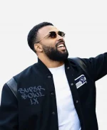 Julian Love 2026 Seahawks Super Bowl LX Champions Parade Black Wool Varsity Jacket