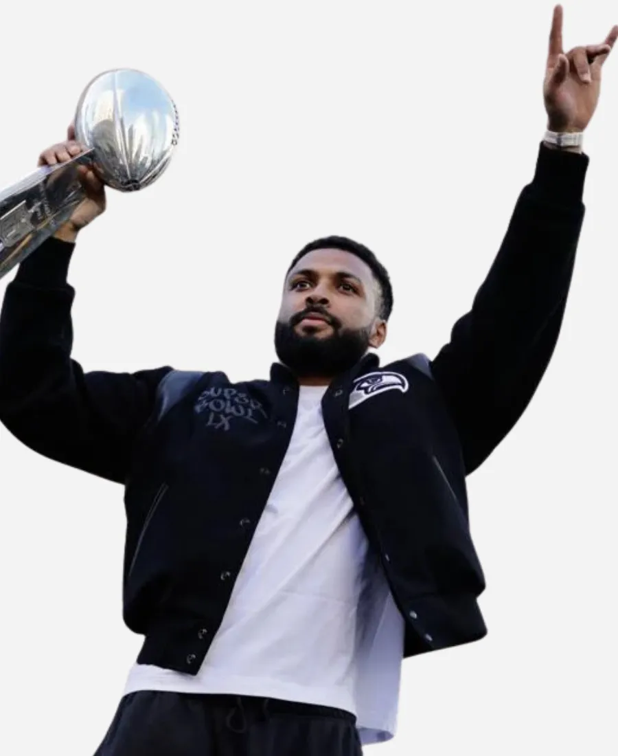 Julian Love Seahawks Super Bowl LX Champions Parade Jacket Julian Love Seahawks Super Bowl LX Champions Parade Jacket