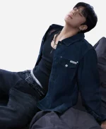 Jungkook 2026 Calvin Klein Denim Jacket