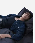 Jungkook x Calvin Klein Denim Jacket In Blue