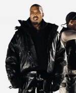 Kanye West Black Puffer Jacket - Jacket Era