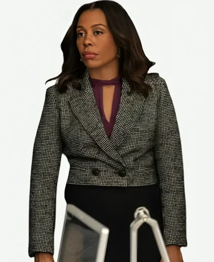 Karen Pittman The Morning Show Cropped Blazer