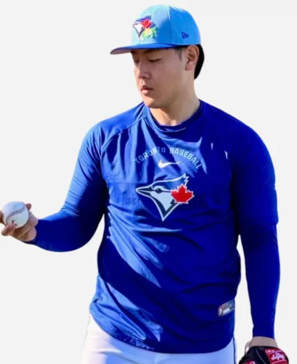 Kazuma Okamoto Toronto Blue Jays Workout T-Shirt