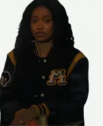 Keke Palmer The Burbs 2026 Fringe Varsity Jacket