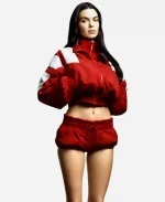 Kendall Jenner Adidas 2026 Red Jacket