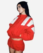 Kendall Jenner Adidas 2026 Red Jacket - Jacket Era