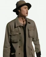 Kentaro Randa Monarch Legacy Of Monsters S01 Ren Watabe Green Cotton Jacket