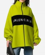 Kesha Balenciaga Jacket In Green