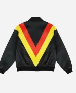 Kevin Lankinen Vancouver Canucks Multicolor Leather Jacket - For Sale