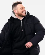 Kim Hellberg Sky Bet Championship Black Puffer Jacket