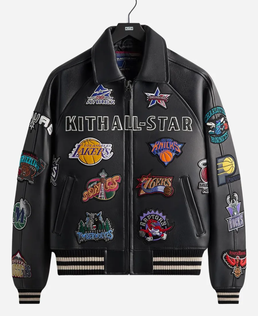 Kith & AVIREX NBA All-Star Bomber Jacket Kith & AVIREX NBA All-Star Bomber Jacket