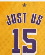 Kith NBA All-Star Los Angeles Lakers yellow Samuel Shirt
