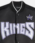 Kith NBA All-Star Sacramento Kings Bomber Jacket - Black
