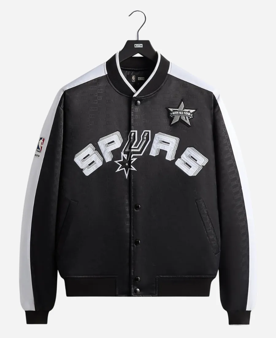 Kith NBA All-Star San Antonio Spurs Bomber Jacket Kith NBA All-Star San Antonio Spurs Bomber Jacket