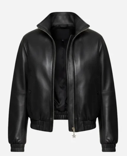 Kylie Jenner LA Event 2026 Leather Jacket