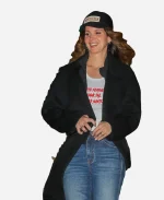 Lana Del Rey NYC 2026 Black Coat