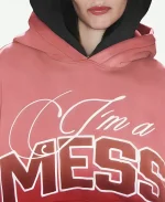 Landon Barker I’m a mess hoodie - Red