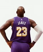 LeBron James Los Angeles Lakers Vs Oklahoma City Thunder Jersey