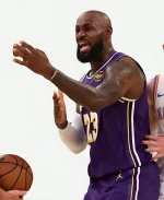 LeBron James Thunder vs Lakers Jersey