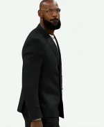 LeBron James Warriors V Lakers 2025 Black Blazer