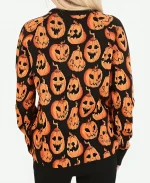 Leo Stark Pumpkin Frenzy Halloween Sweater