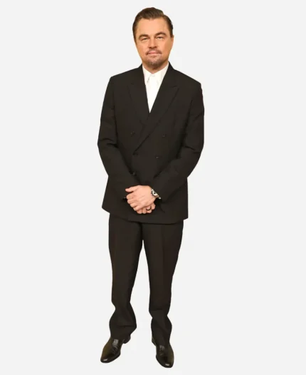 Leonardo DiCaprio Oscars 2026 Nominees Luncheon Black Suit