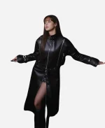 Lisa x Kith Spring 2026 Convertible Leather Coat