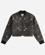 Lisa x Kith Spring 2026 Elara Embellished Bomber Jacket
