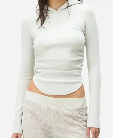 Lisa x Kith Spring 2026 Hoodie In White