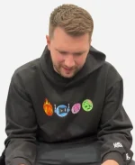 Luka Doncic NBA All Star 2026 Black Pullover Hoodie