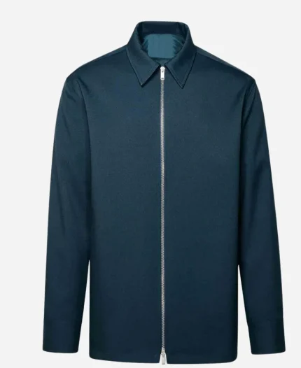 Luther Hargreeves The Umbrella Academy S02 Tom Hopper Blue Cotton Jacket