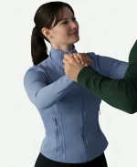 Madelyn Keys Finding Her Edge Blue Jacket