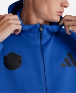 Manchester United x Adidas Z.N.E. Blue Jacket