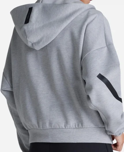 Manchester United x Adidas Z.N.E. Grey Full Zip Hoodie