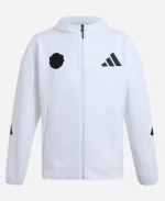 Manchester United x Adidas Z.N.E. White Track Jacket