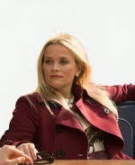 Madeline Martha Big Little Lies Red Trench Coat - Jacket Era