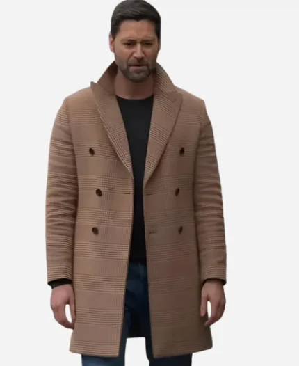 Matthew Layne My Secret Santa 2025 Ryan Eggold Wool Double Breasted Overcoat