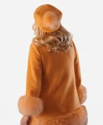 Maxine Simmons Fur Trim Coat