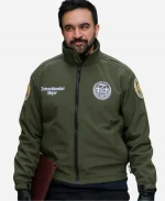Mayor Zohran Mamdani Green Cotton Jacket