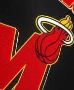 Miami Heat 2026 Mashup Logo Embroidered NBA Finals Champions Varsity Jacket