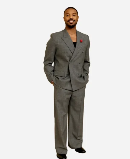 Michael B. Jordan Oscars 2026 Nominees Luncheon Suit