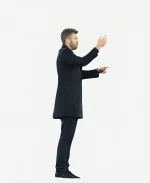 Michael Carrick West Ham United Vs Man United Coat - Jacket Era